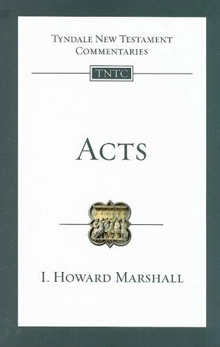 Cover for I. Howard Marshall · Acts (Tyndale New Testament Commentaries (Ivp Numbered)) (Taschenbuch) (2008)