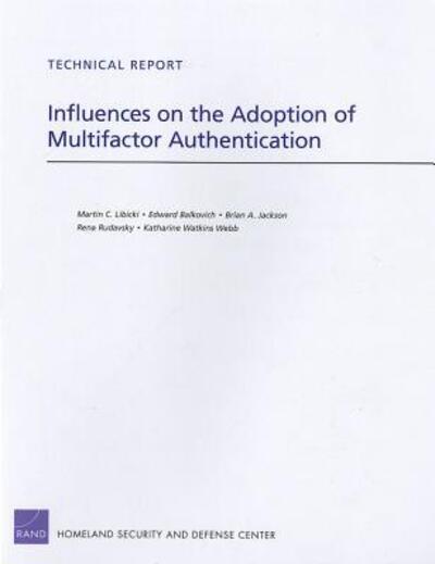 Cover for Martin C. Libicki · Influences on the Adoption of Multifactor Authentication (Pocketbok) (2011)