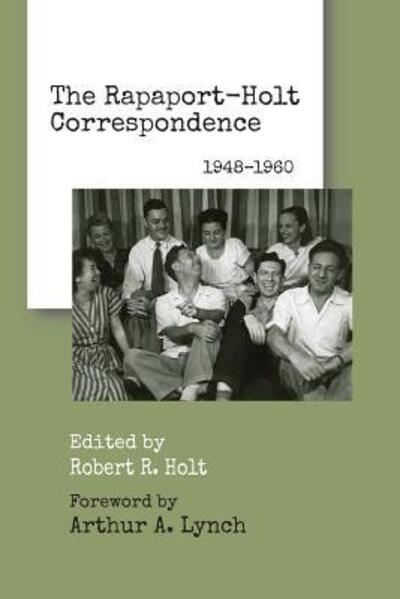 Cover for David Rapaport · The Rapaport-Holt Correspondence (Paperback Bog) (2017)