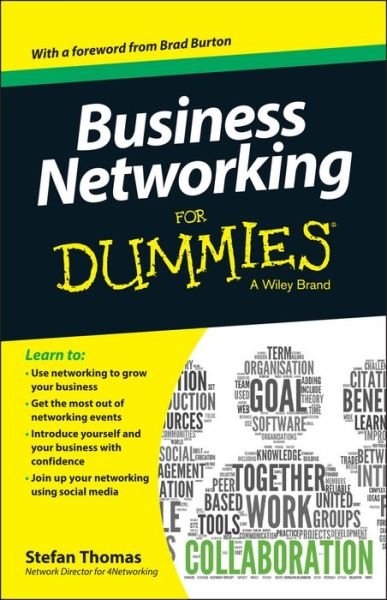 Cover for Stefan Thomas · Business Networking For Dummies (Taschenbuch) (2014)