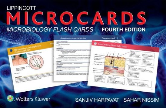 Cover for Sanjiv Harpavat · Lippincott Microcards: Microbiology Flash Cards (Flashcards) (2015)