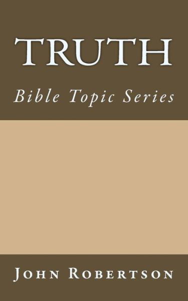 Cover for John Robertson · Truth (Pocketbok) (2015)