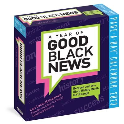 Cover for Workman Calendars · A Year of Good Black News Page-A-Day 2023 (Kalender) (2022)