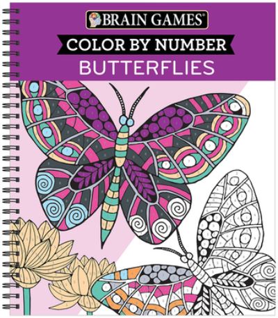 Color by Number Butterflies - - Bøger - Publications International - 9781645584353 - 15. november 2020