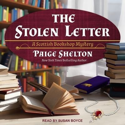 Cover for Paige Shelton · The Stolen Letter Lib/E (CD) (2020)