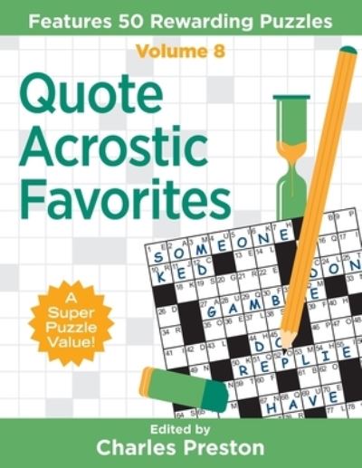 Cover for Charles Preston · Quote Acrostic Favorites (Paperback Book) (2021)