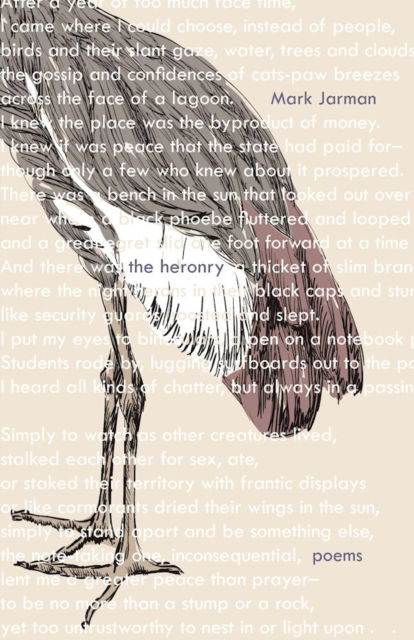 Cover for Mark Jarman · The Heronry (Paperback Book) (2017)