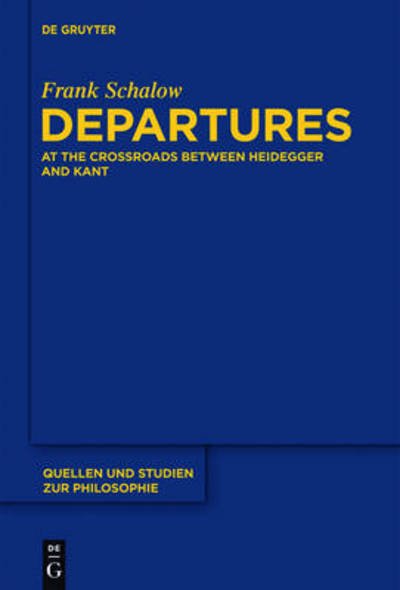 Cover for Frank Schalow · Departures (Hardcover bog) (2013)