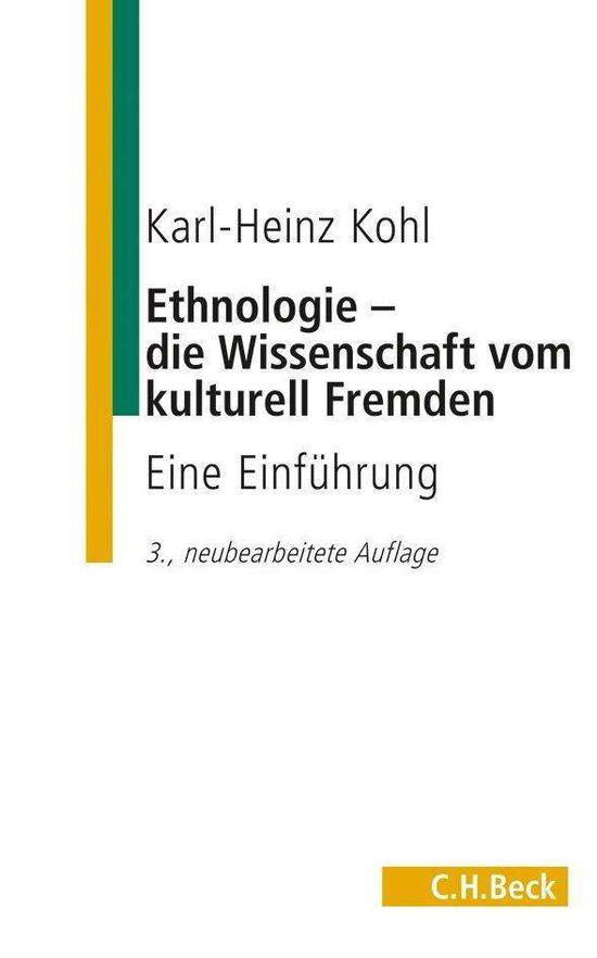 Cover for Karl-heinz Kohl · Kohl:ethnologie,die Wissenschaft V.kult (Book)