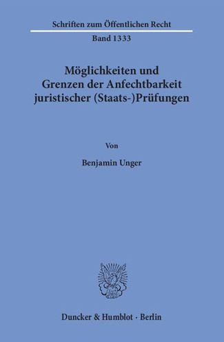 Cover for Unger · Möglichkeiten und Grenzen der Anf (Bok) (2016)