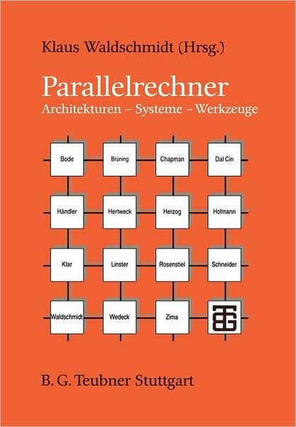 Cover for Arndt Bode · Parallelrechner - Leitfaden Der Informatik (Taschenbuch) [1995 edition] (1995)