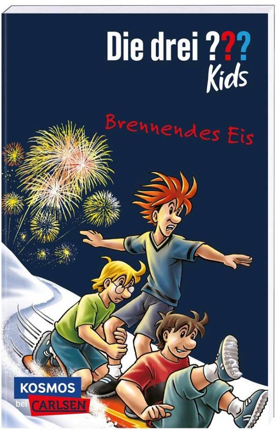Cover for Ulf Blanck · Die drei ??? Kids 40: Brennendes Eis (Paperback Book) (2022)