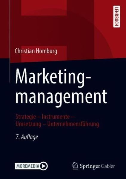 Cover for Homburg · Marketingmanagement (Book) (2020)