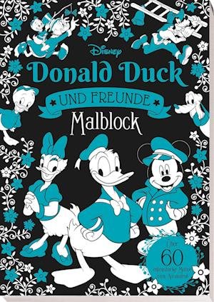 Cover for Panini · Disney Donald Duck und Freunde: Malblock: über 60 entenstarke Motive zum Ausmalen! (Buch) (2024)