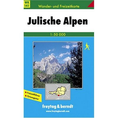 Cover for Freytag-berndt Und Artaria Kg · Julian Alps Hiking + Leisure Map 1:50 000 (Map) (2018)