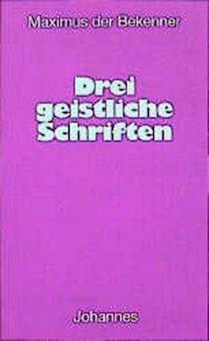 Cover for Maximus Tyrius · Drei Geistliche Schriften (Paperback Book) (1996)
