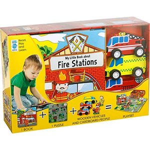 Cover for My Little Village-fire Station (Hardcover Book) (2020)