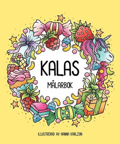 Kalas - målarbok - Hanna Karlzon - Bøker - Tukan Förlag - 9789180371353 - 4. april 2022