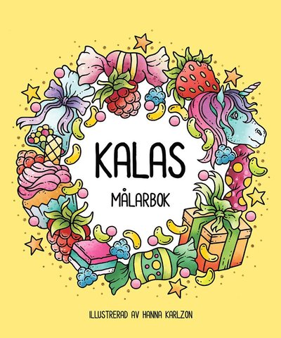 Kalas - målarbok - Hanna Karlzon - Bücher - Tukan Förlag - 9789180371353 - 4. April 2022