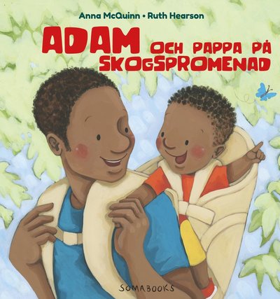 Cover for Anna McQuinn · Adam och pappa på skogspromenad (Gebundenes Buch) (2024)