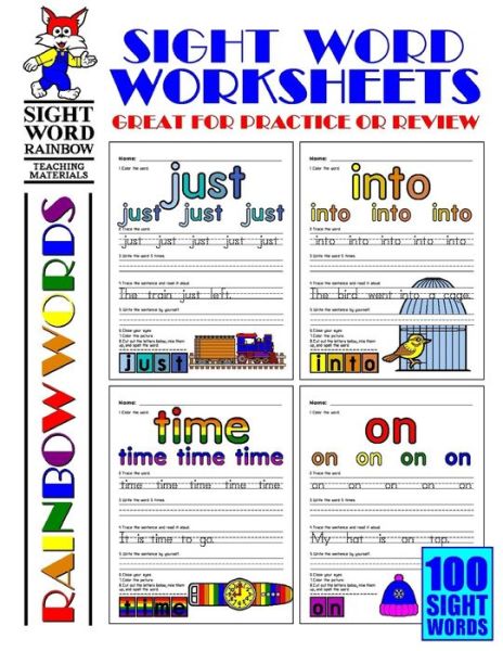 Cover for Dwayne Douglas Kohn · Sight Word Worksheets (Paperback Book) (2020)