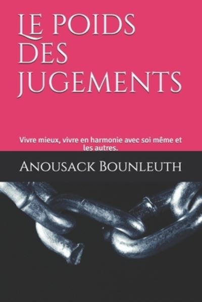 Cover for Anousack Bounleuth · Le poids des jugements (Paperback Book) (2020)