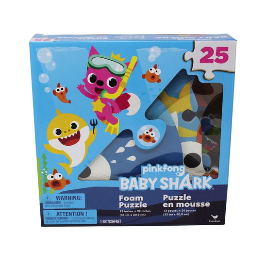 Cover for Spin Master · Spin Master Pinkfong Baby Shark - Foam Puzzle 25 Pcs (6054917) (MERCH)