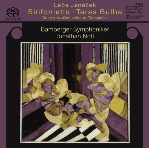 Cover for Bamberger Symphoniker / Nott, Jonathan · Sinfonietta für Orchester / Taras Bulba / Suite-Das Schlaue Füchslein Tudor Klassisk (SACD) (2014)
