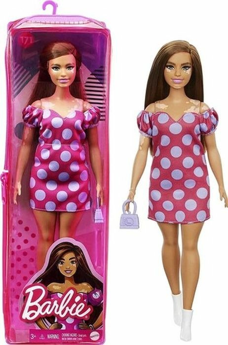 Cover for Mattel · Barbie Fashionista Pop - Gestippeld Jurkje (Legetøj) (2021)