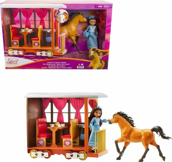 Spirit - Lucky's Train Home - Mattel - Merchandise - Mattel - 0887961955354 - 14. april 2021