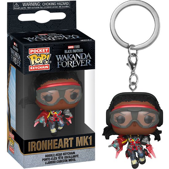 Cover for Funko Pop! Keychain: Marvel: · Black Panther - Wakanda Forever -keychain 2 (MERCH) (2022)