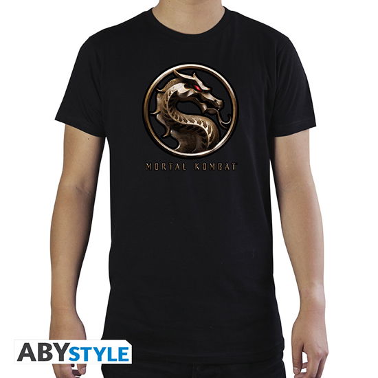 Cover for Mortal Kombat · MORTAL KOMBAT - Tshirt &quot;Logo&quot; man SS black - basic (N/A)