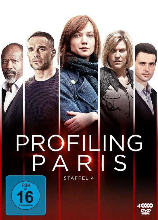 Cover for Vuillemin,Odile / Bas,Philippe · Profiling Paris-staffel 4 (DVD) (2016)