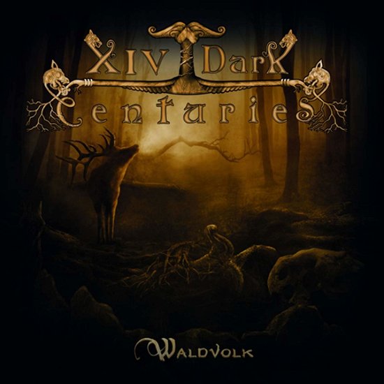 Cover for Xiv Dark Centuries · Waldvolk (CD) (2021)