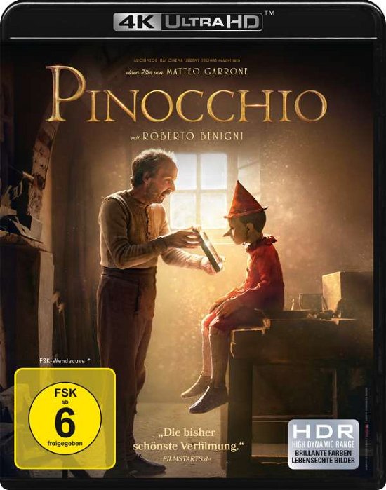 Cover for Matteo Garrone · Pinocchio (4k Uhd) (4K Ultra HD) (2020)