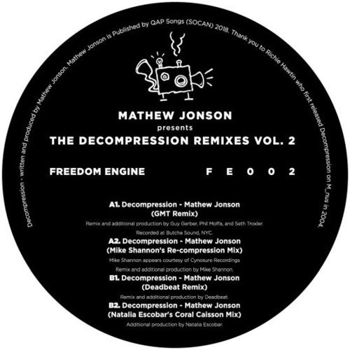 Decompression Remixes Vol. 2 - Mathew Jonson - Musik - FREEDOM ENGINE - 4260544825354 - 22 juni 2018