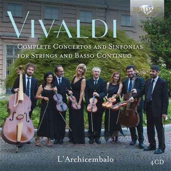 Complete Concertos and Sinfonias for Strings and Basso - A. Vivaldi - Musik - BRILLIANT CLASSICS - 5028421958354 - May 3, 2019