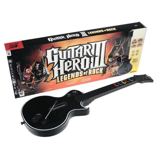 Cover for Activision · Guitar Hero III (3) with Wireless Guitar (Uk) (PS3) (2007)