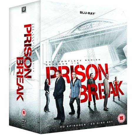Cover for Prison Break: the Complete Series · Prison Break Seasons 1 to 5 Complete Collection (Blu-ray) (2017)