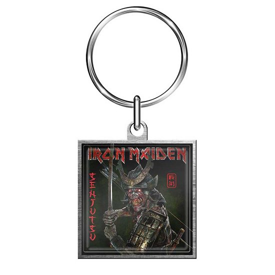 Iron Maiden Keychain: Senjutsu (Enamel In-Fill) - Iron Maiden - Merchandise -  - 5056365714354 - 
