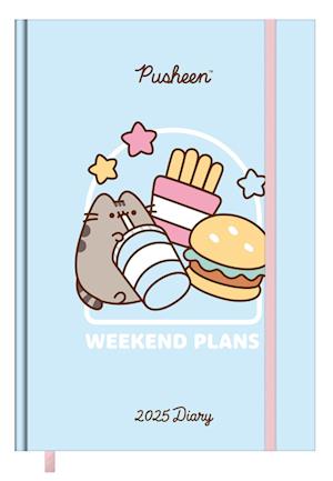 Pusheen A5 Diary (Paperback Book) (2024)