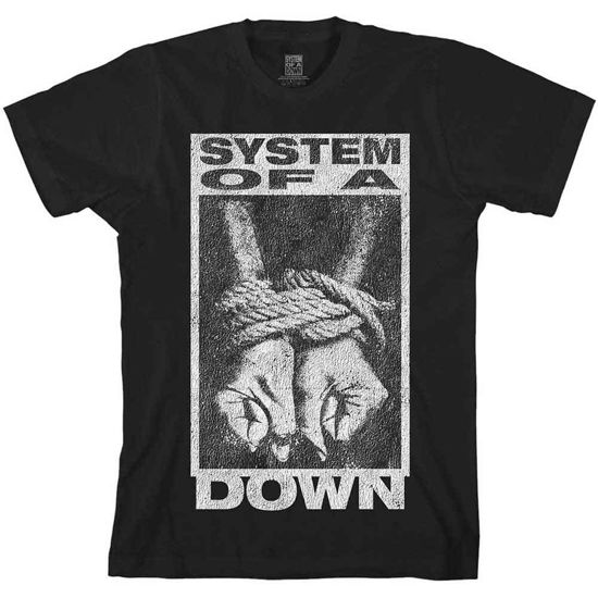 System Of A Down Unisex T-Shirt: Ensnared - System Of A Down - Koopwaar -  - 5056561044354 - 