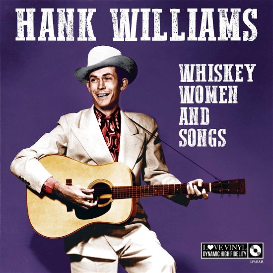Cover for Hank Williams · Whisky Women &amp; Songs (LP) (2019)