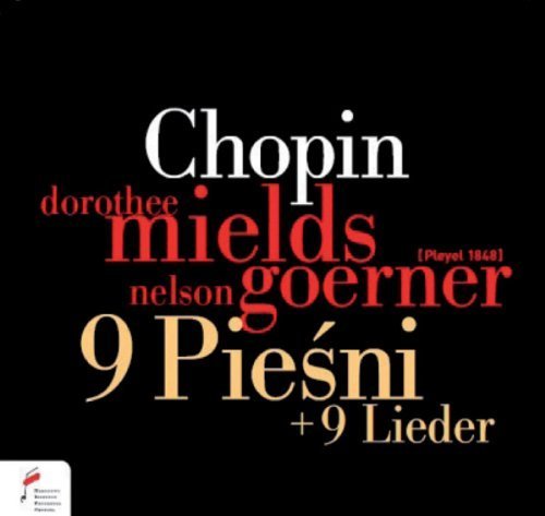 9 Songs/9 Lieder - Frederic Chopin - Musiikki - FRYDERYK CHOPIN INSTITUTE - 5907690736354 - maanantai 12. joulukuuta 2011