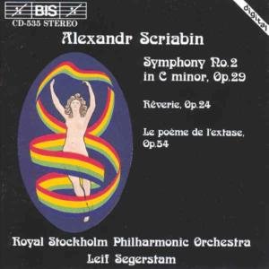 Symphony 2 / Reverie / Poem of Ecstacy - Scriabin / Segerstam / Rspo - Muziek - Bis - 7318590005354 - 4 april 1994