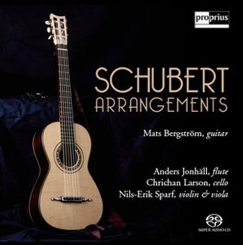 Cover for Schubert / Matiegka / Bergstrom / Jonhall / Larson · Schubert Arrangements (CD) (2010)
