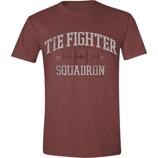 Cover for Star Wars · Star Wars: Tie Fighter Squadron Red Melange (T-Shirt Unisex Tg. 2XL) (N/A)