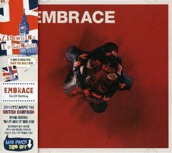 Cover for Embrace · Out of Nothing (CD) (2012)
