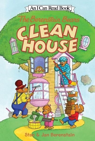 Cover for Jan Berenstain · The Berenstain Bears Clean House - I Can Read Level 1 (Paperback Book) (2004)