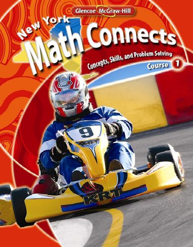 Ny Math Connects: Concepts, Skills, and Problems Solving, Course 1, Student Edition - Mcgraw-hill - Książki - Glencoe/McGraw-Hill - 9780078883354 - 2008